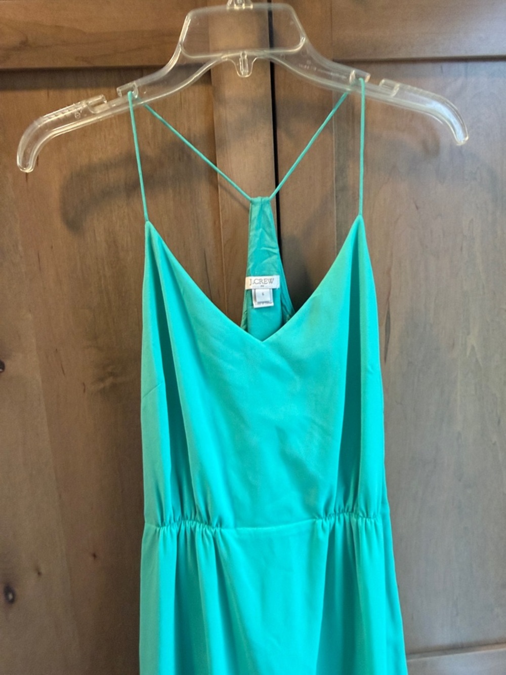 J. Crew Turquoise Maxi Dress - Picture 4 of 8